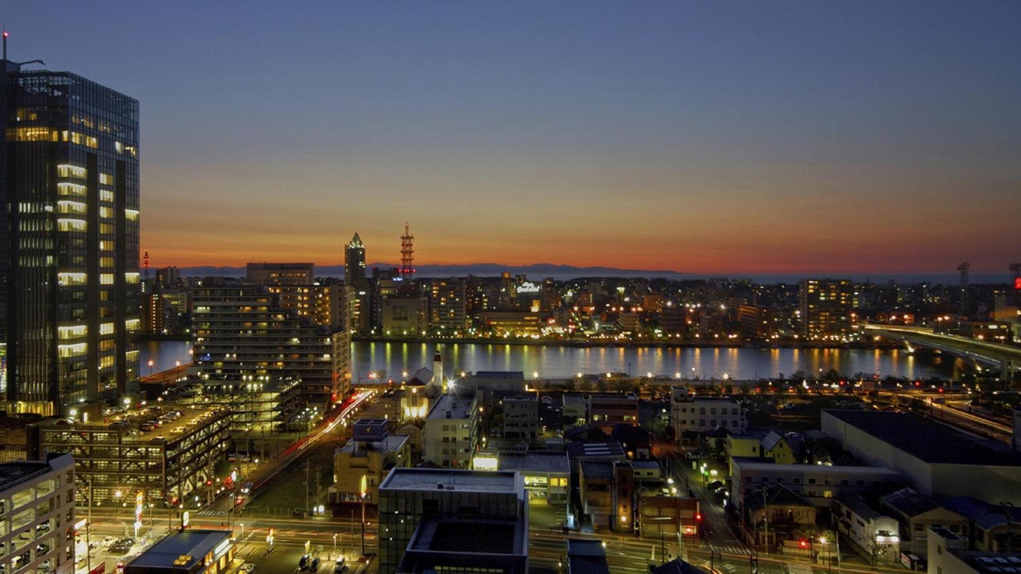 Ana Crowne Plaza Niigata, An Ihg Hotel Bagian luar foto